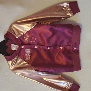 💜 2/$10 365 Kidd by garanimal bomber jacket